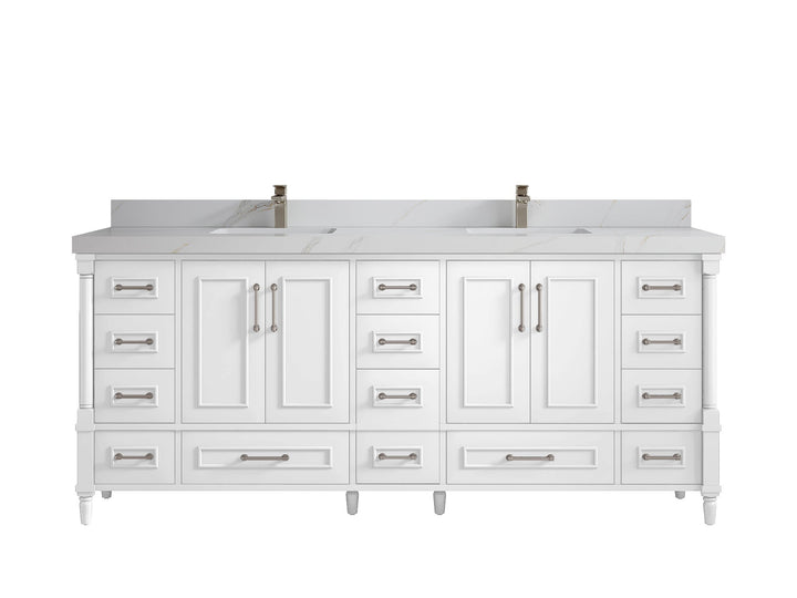 Aberdeen 80 in. W x 22 in. D Double Sink Bathroom Vanity - photo 16