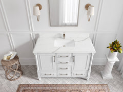 Aberdeen 48 in. W x 22 in. D Single Sink Bathroom Vanity - photo 22