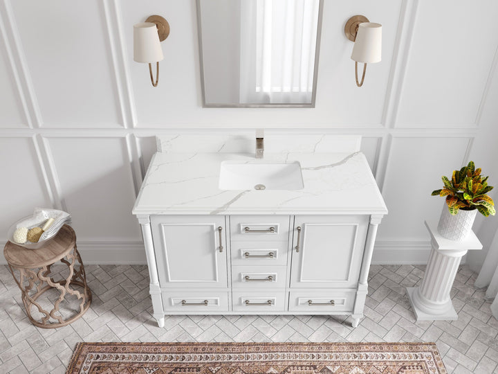 Aberdeen 48 in. W x 22 in. D Single Sink Bathroom Vanity - photo 22