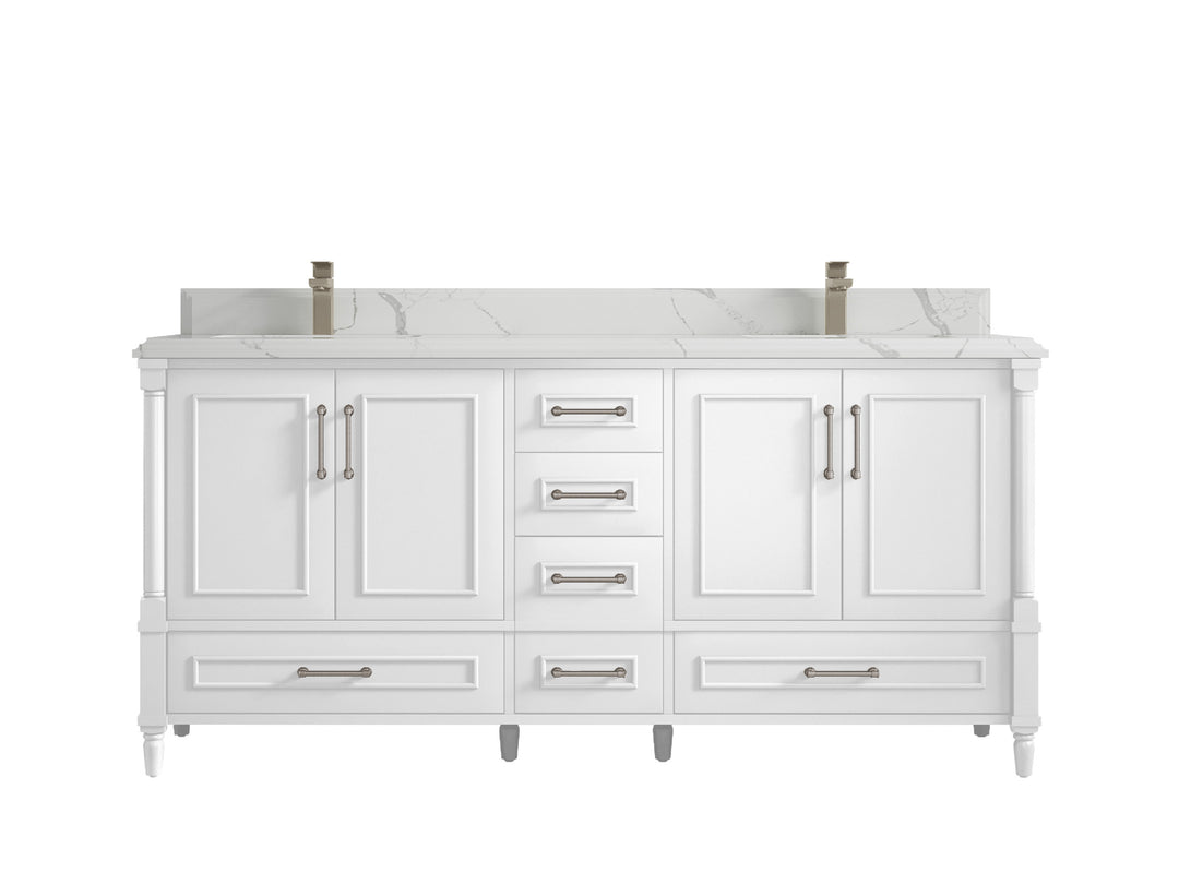 Aberdeen 72 in. W x 22 in. D Double Sink Bathroom Vanity