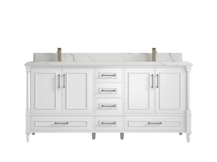 Aberdeen 72 in. W x 22 in. D Double Sink Bathroom Vanity - photo 23