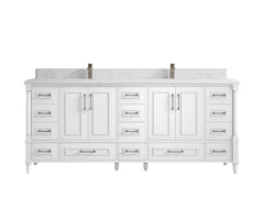 Aberdeen 80 in. W x 22 in. D Double Sink Bathroom Vanity - photo 24