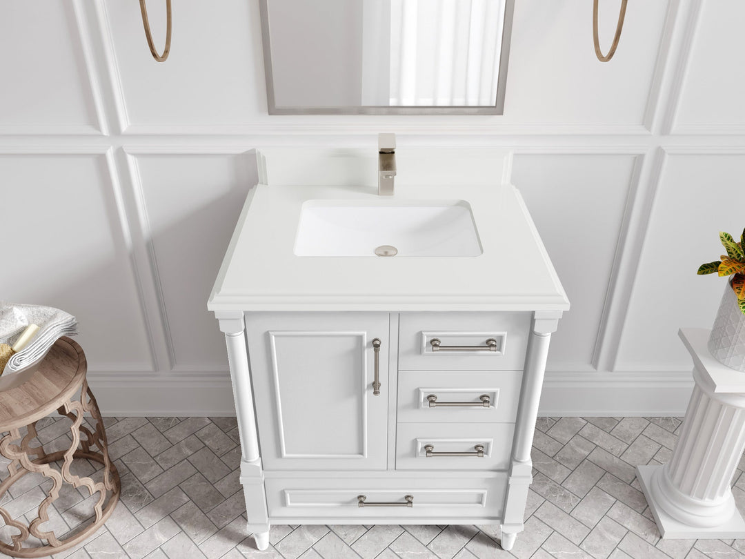 Aberdeen 30 in. W x 22 in. D Single Sink Bathroom Vanity