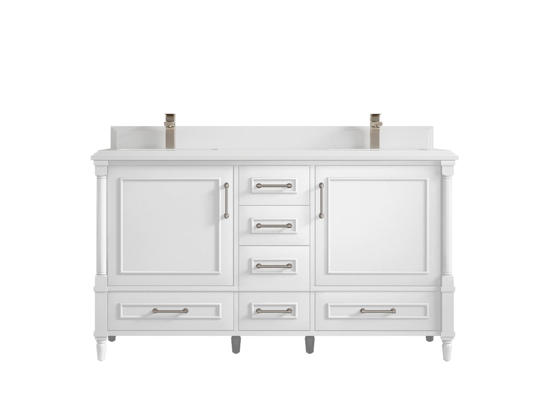 Aberdeen 60 in. W x 22 in. D Double Sink Bathroom Vanity