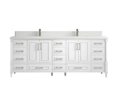 Aberdeen 84 in. W x 22 in. D Double Sink Bathroom Vanity - photo 27
