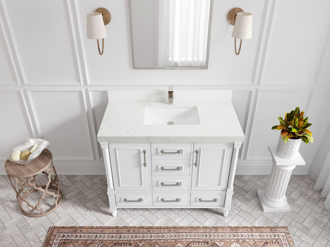 Aberdeen 42 in. W x 22 in. D Single Sink Bathroom Vanity