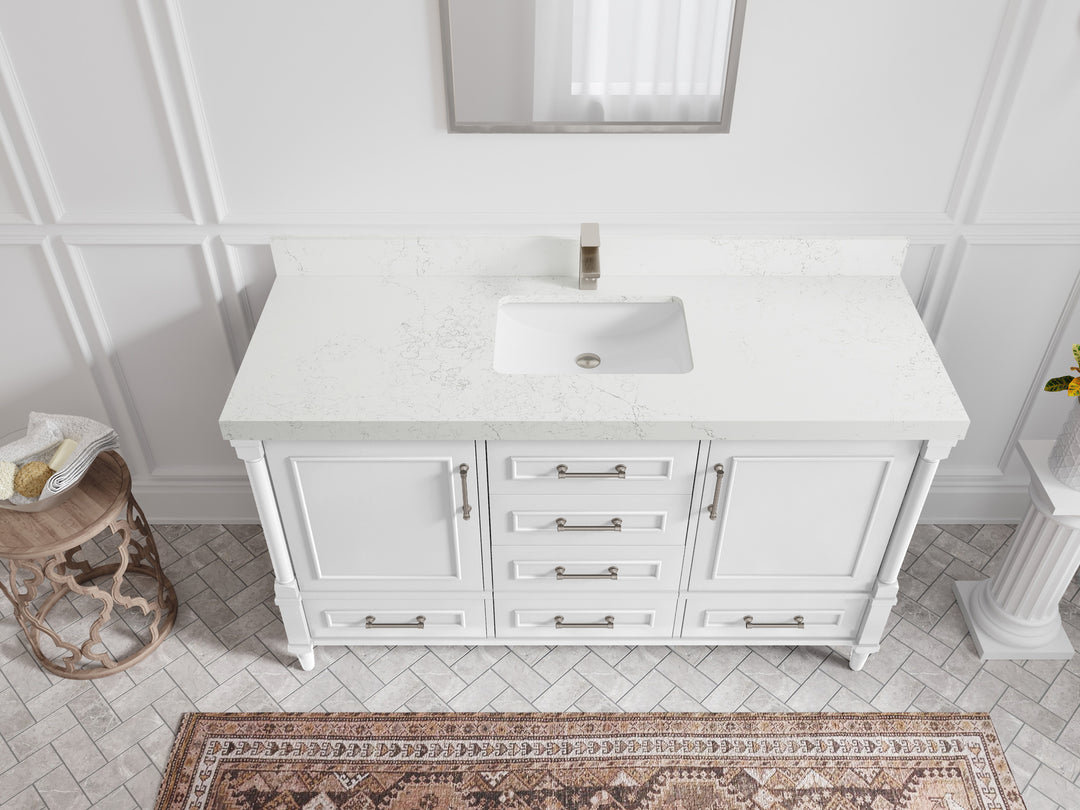 Aberdeen 60 in. W x 22 in. D Single Sink Bathroom Vanity