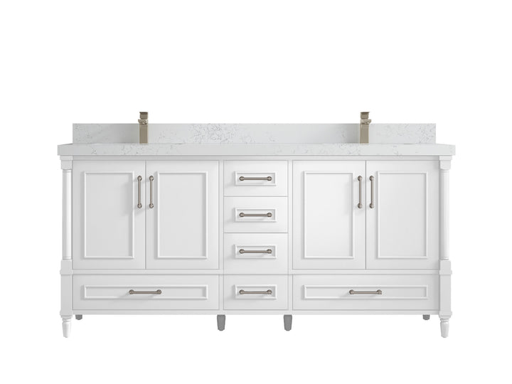 Aberdeen 72 in. W x 22 in. D Double Sink Bathroom Vanity - photo 29