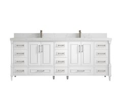Aberdeen 84 in. W x 22 in. D Double Sink Bathroom Vanity - photo 29