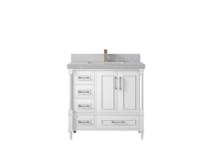 Aberdeen 36 in. W x 22 in. D Center Sink Bathroom vanity - photo 30