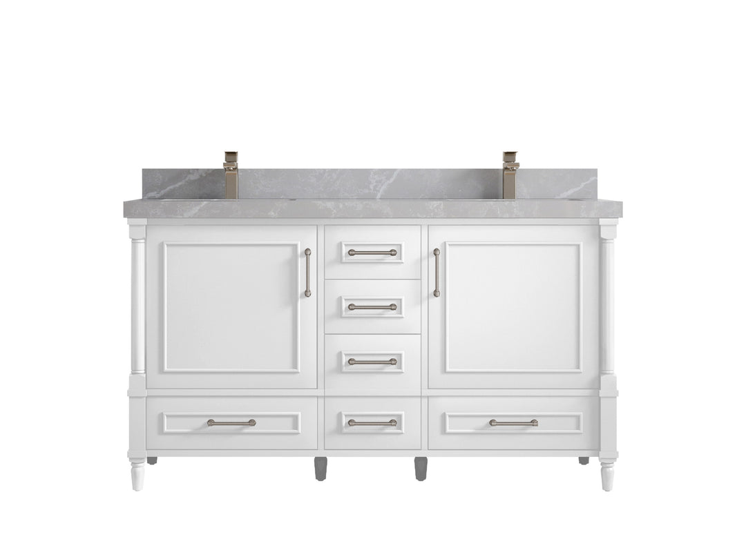 Aberdeen 60 in. W x 22 in. D Double Sink Bathroom Vanity