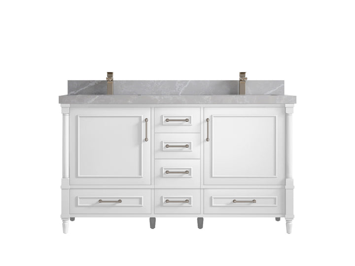 Aberdeen 60 in. W x 22 in. D Double Sink Bathroom Vanity - photo 30