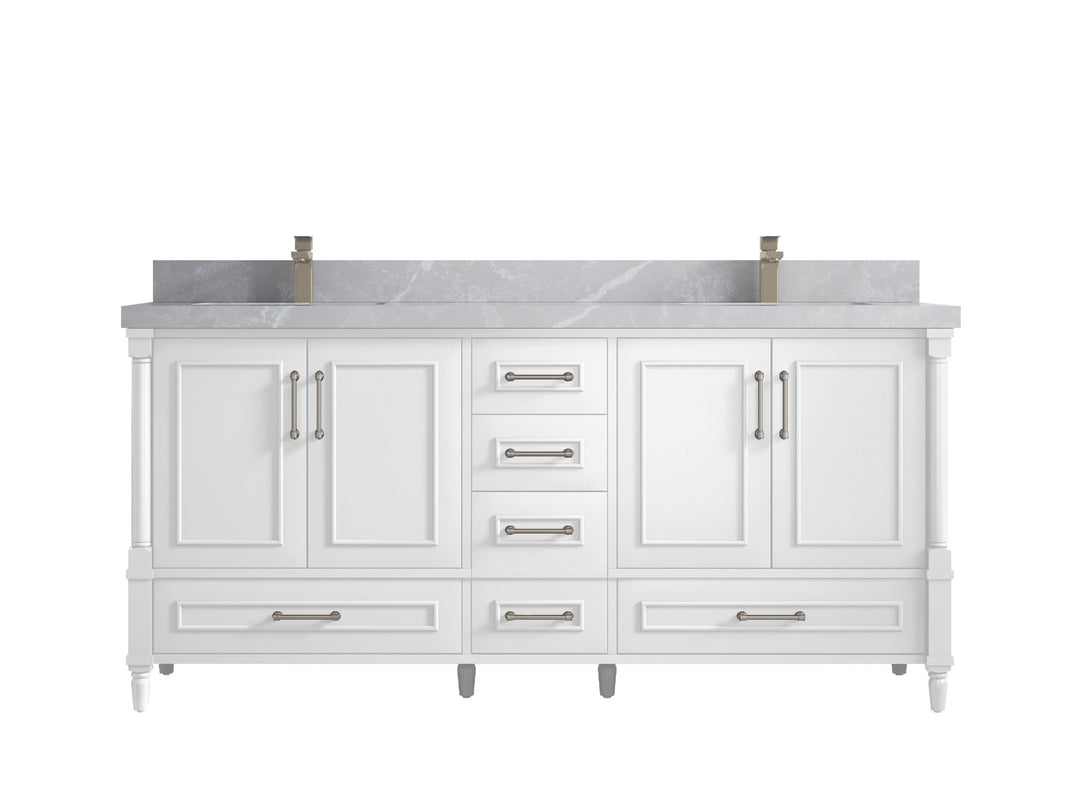 Aberdeen 72 in. W x 22 in. D Double Sink Bathroom Vanity