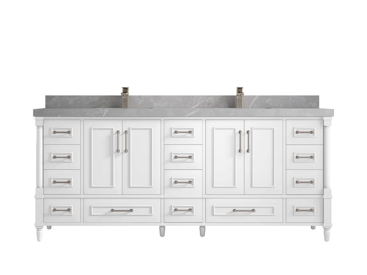 Aberdeen 80 in. W x 22 in. D Double Sink Bathroom Vanity - photo 30