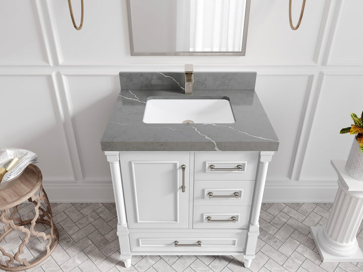 Aberdeen 30 in. W x 22 in. D Single Sink Bathroom Vanity - photo 28