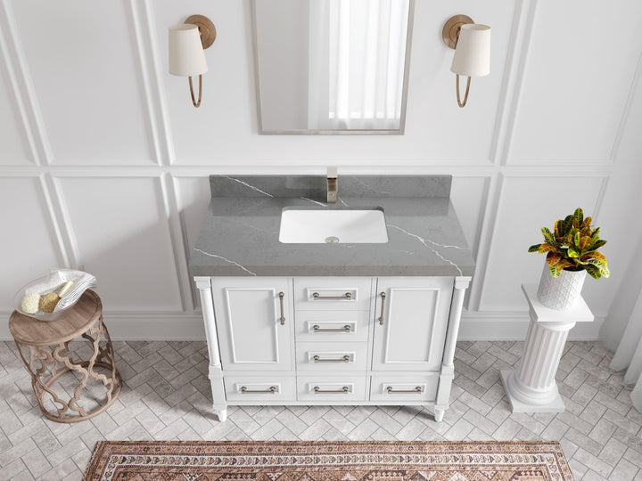 Aberdeen 42 in. W x 22 in. D Single Sink Bathroom Vanity - photo 32
