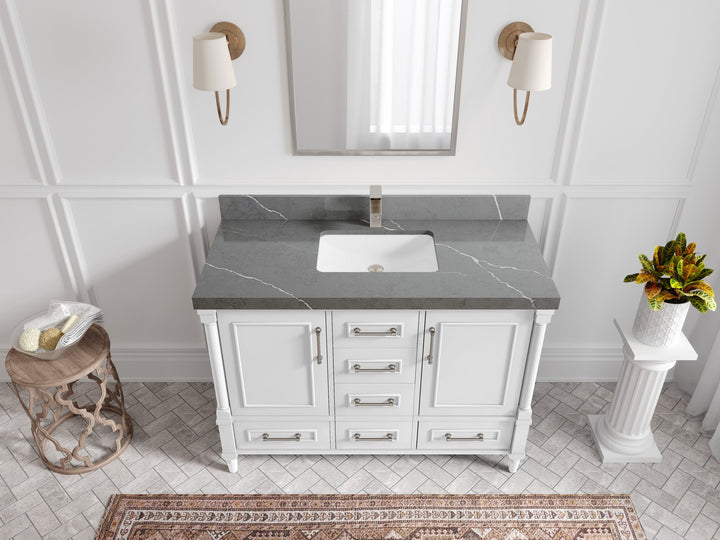 Aberdeen 48 in. W x 22 in. D Single Sink Bathroom Vanity - photo 32