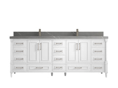 Aberdeen 84 in. W x 22 in. D Double Sink Bathroom Vanity - photo 33