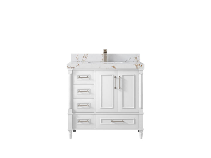 Aberdeen 36 in. W x 22 in. D Center Sink Bathroom vanity - photo 34
