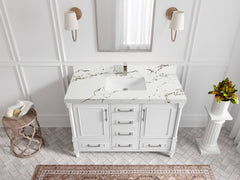 Aberdeen 48 in. W x 22 in. D Single Sink Bathroom Vanity - photo 34