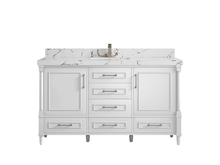 Aberdeen 60 in. W x 22 in. D Single Sink Bathroom Vanity - photo 33