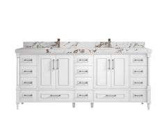 Aberdeen 80 in. W x 22 in. D Double Sink Bathroom Vanity - photo 34