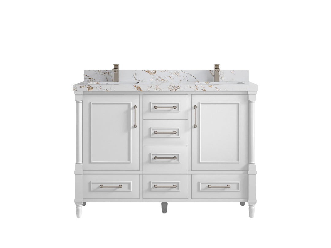 Aberdeen 60 in. W x 22 in. D Double Sink Bathroom Vanity