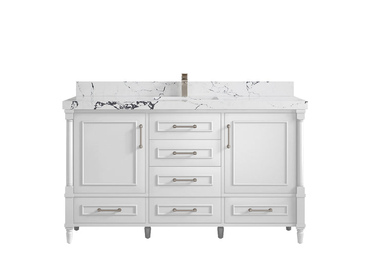 Aberdeen 60 in. W x 22 in. D Single Sink Bathroom Vanity - photo 37