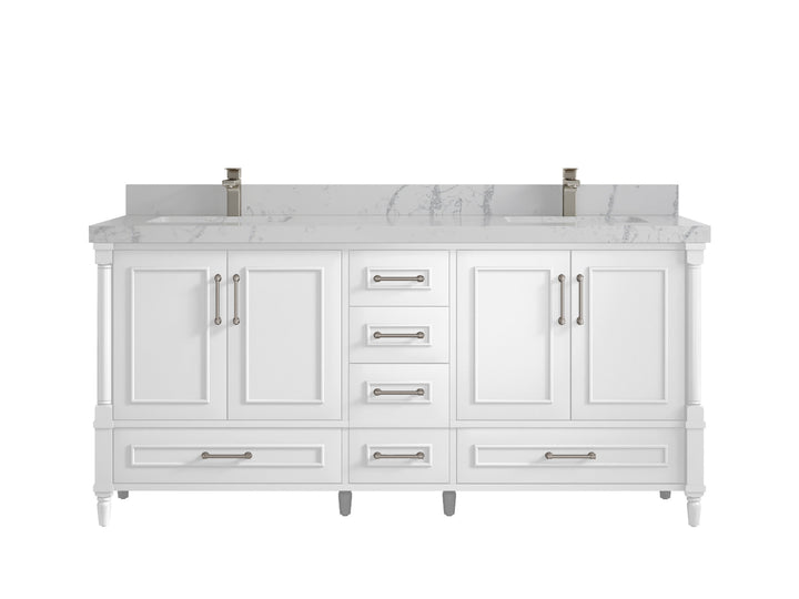 Aberdeen 72 in. W x 22 in. D Double Sink Bathroom Vanity - photo 41