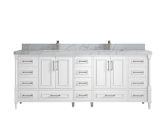 Aberdeen 84 in. W x 22 in. D Double Sink Bathroom Vanity - photo 41