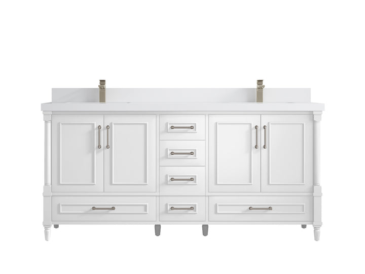 Aberdeen 72 in. W x 22 in. D Double Sink Bathroom Vanity - photo 43