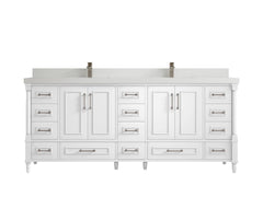 Aberdeen 80 in. W x 22 in. D Double Sink Bathroom Vanity - photo 42