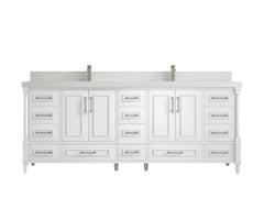 Aberdeen 84 in. W x 22 in. D Double Sink Bathroom Vanity - photo 43