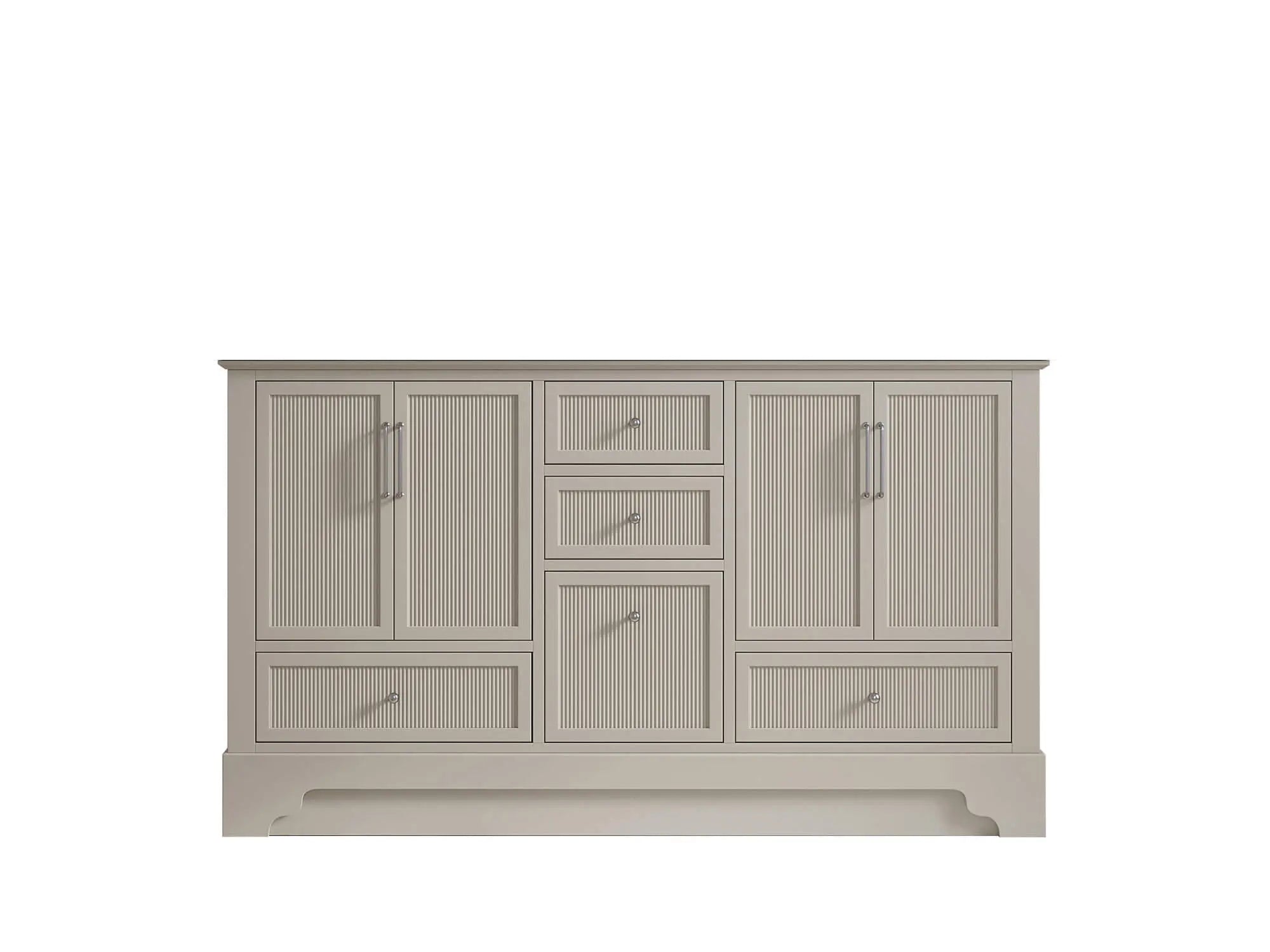 Alys 60 in. W x 22 in. D Double Sink Bathroom Vanity