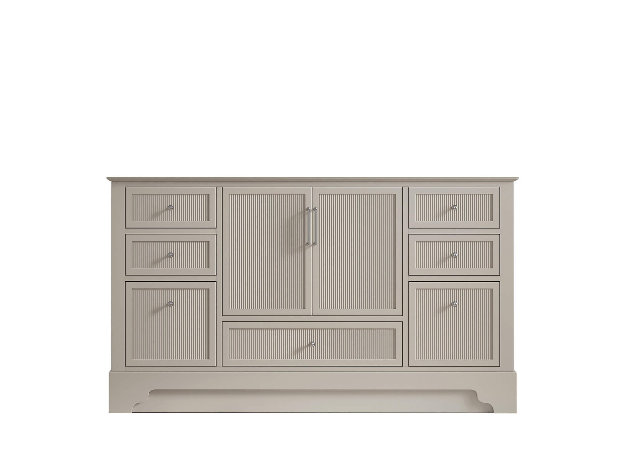 Alys 60 in. W x 22 in. D Single Sink Bathroom Vanity