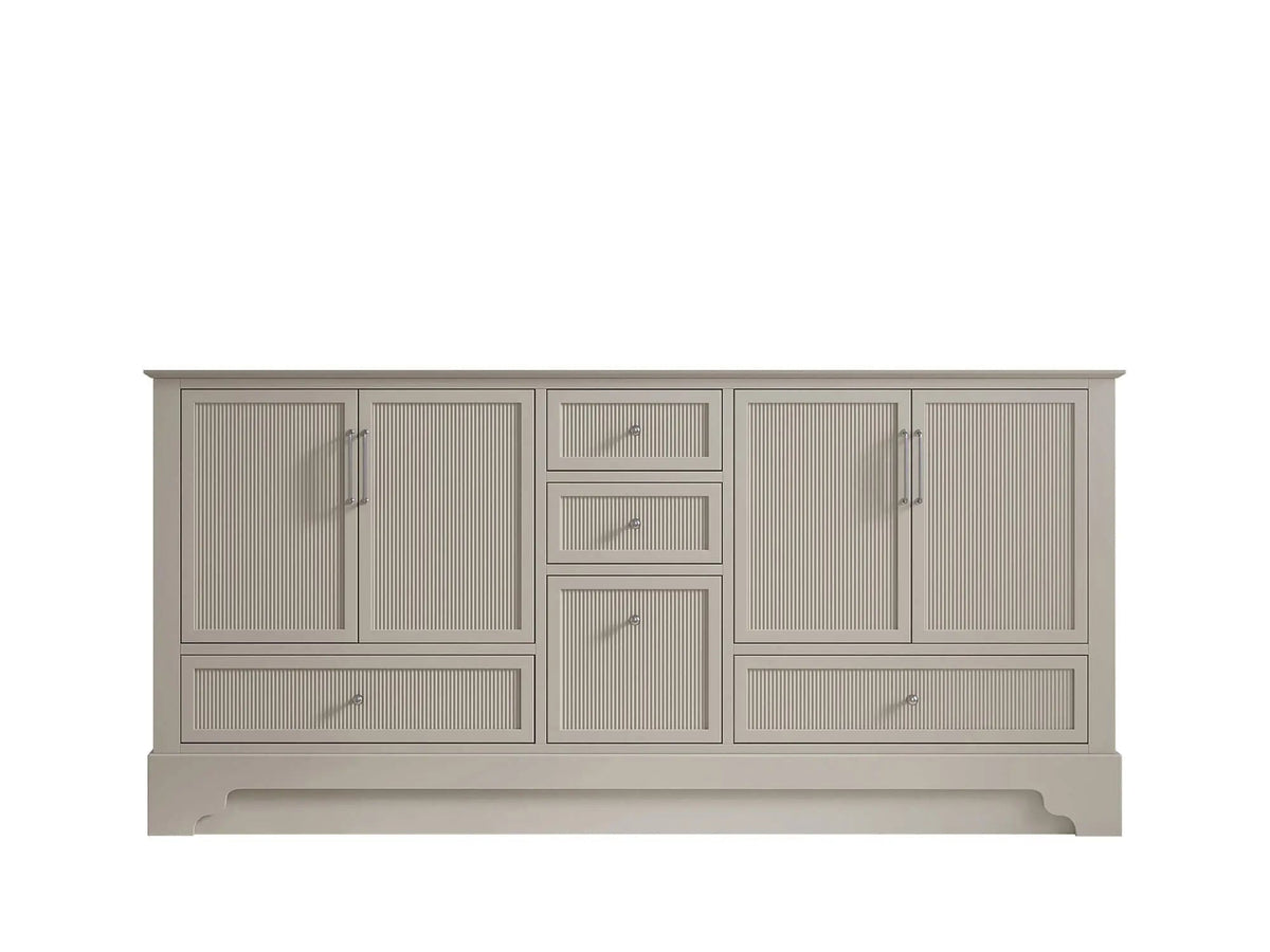 Alys 72 in. W x 22 in. D Double Sink Bathroom Vanity