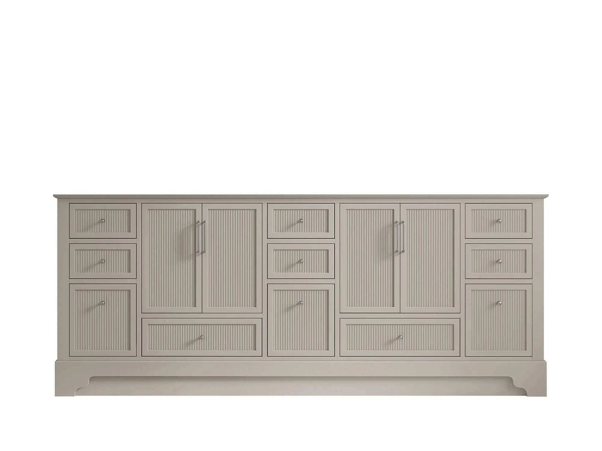Alys 84 in. W x 22 in. D Double Sink Bathroom Vanity
