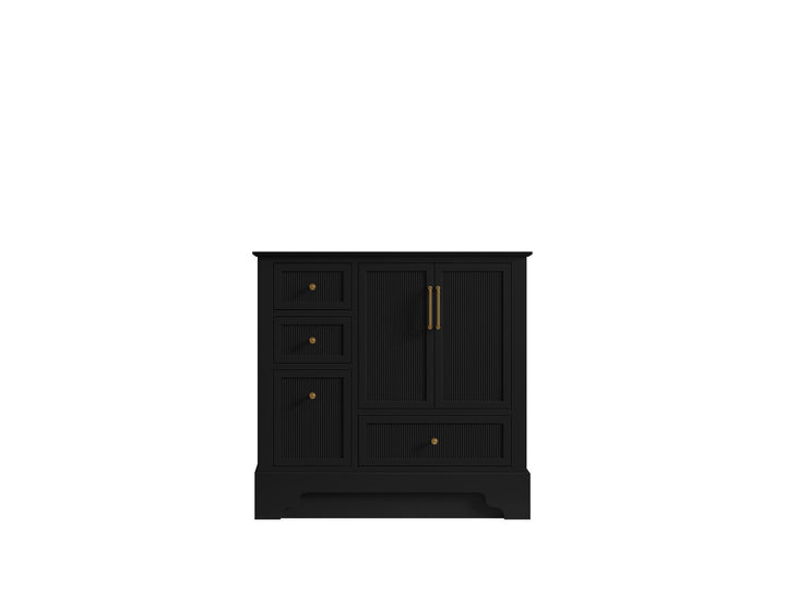 Alys 36 in. W x 22 in. D Right Offset Sink Bathroom Vanity - photo 6