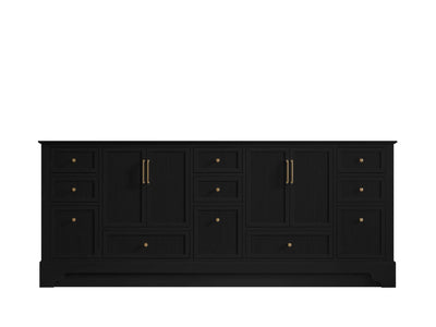 Alys 84 in. W x 22 in. D Double Sink Bathroom Vanity