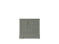 Alys 36 in. W x 22 in. D Left Offset Sink Bathroom Vanity - photo 6