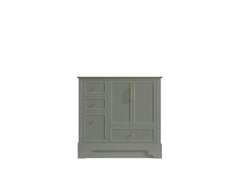 Alys 36 in. W x 22 in. D Right Offset Sink Bathroom Vanity - photo 6