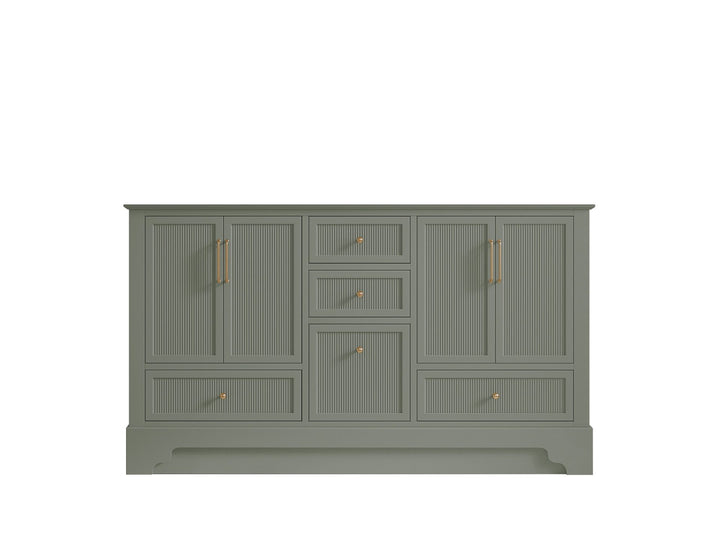 Alys 60 in. W x 22 in. D Double Sink Bathroom Vanity - photo 6
