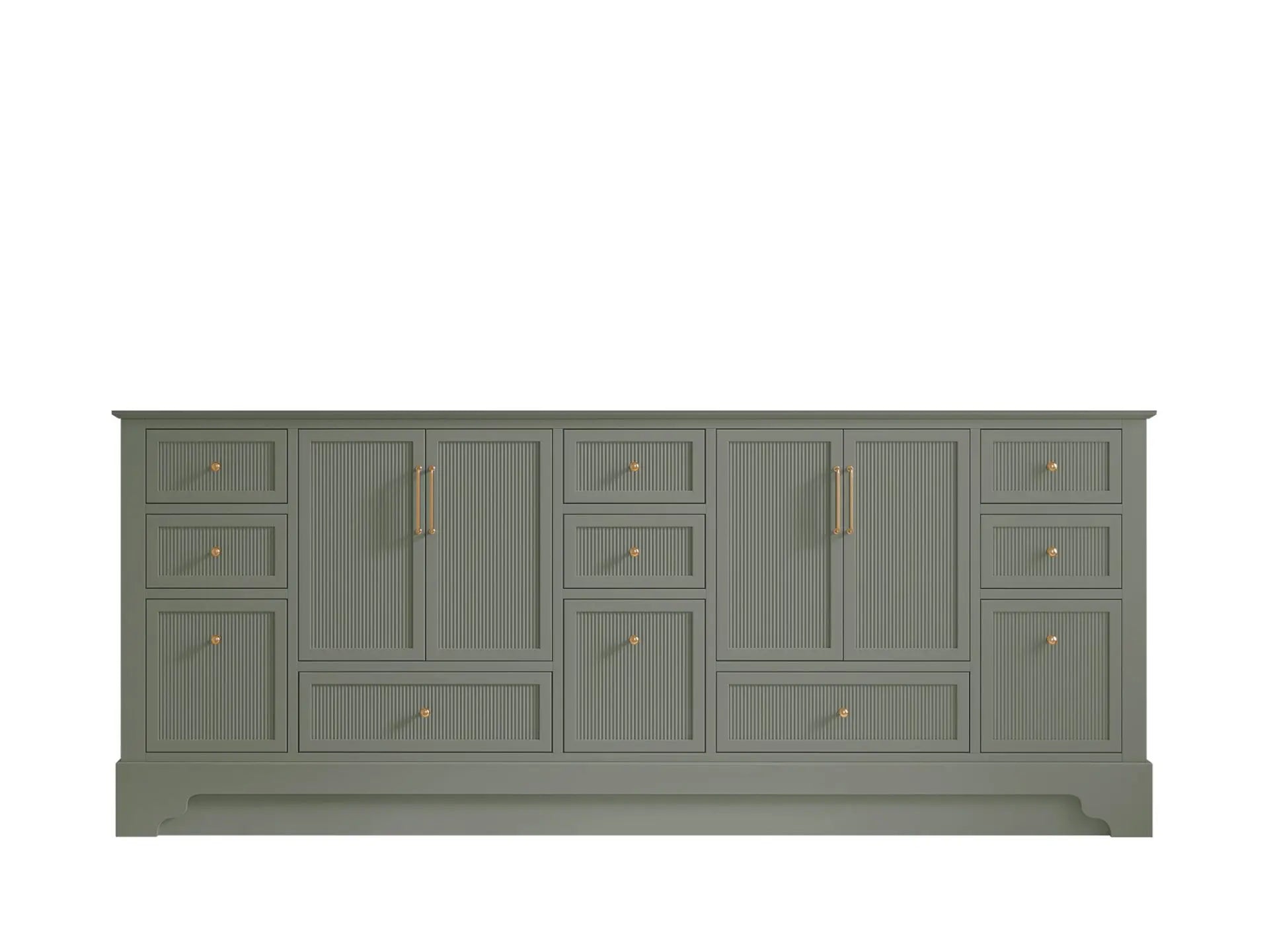 Alys 84 in. W x 22 in. D Double Sink Bathroom Vanity