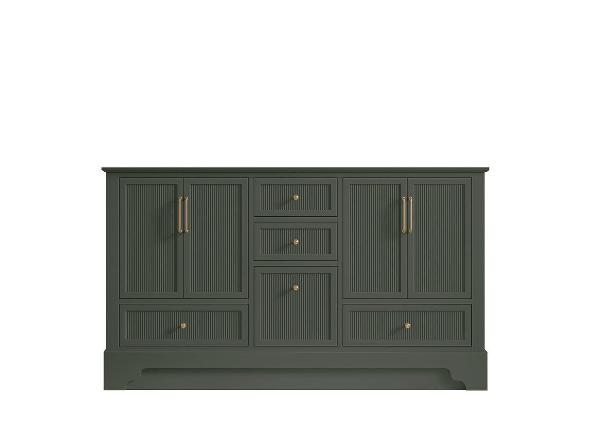 Alys 60 in. W x 22 in. D Double Sink Bathroom Vanity