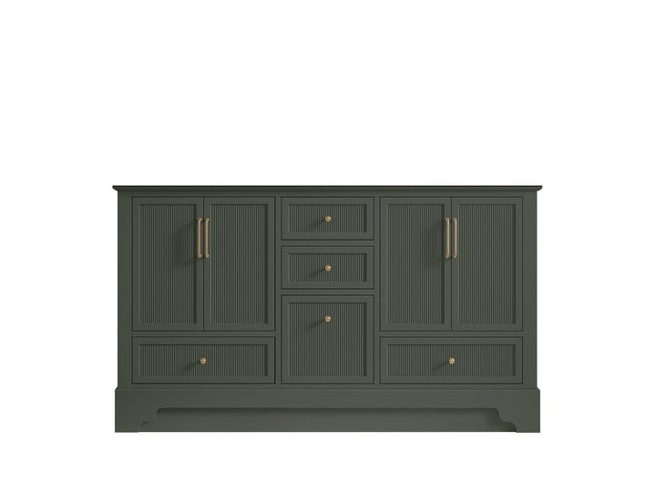 Alys 60 in. W x 22 in. D Double Sink Bathroom Vanity - photo 6