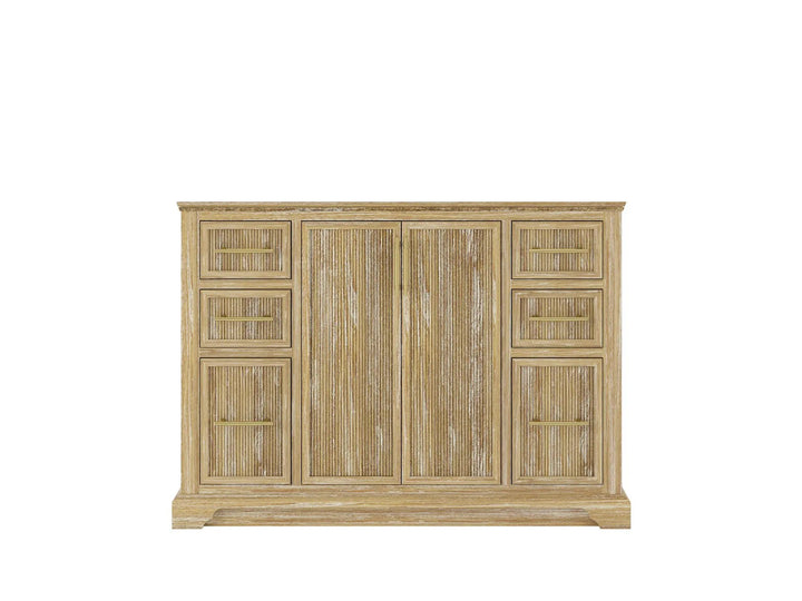Alys Teak Wood 48 in. W x 22 in. D Single Sink Bathroom Vanity - photo 6