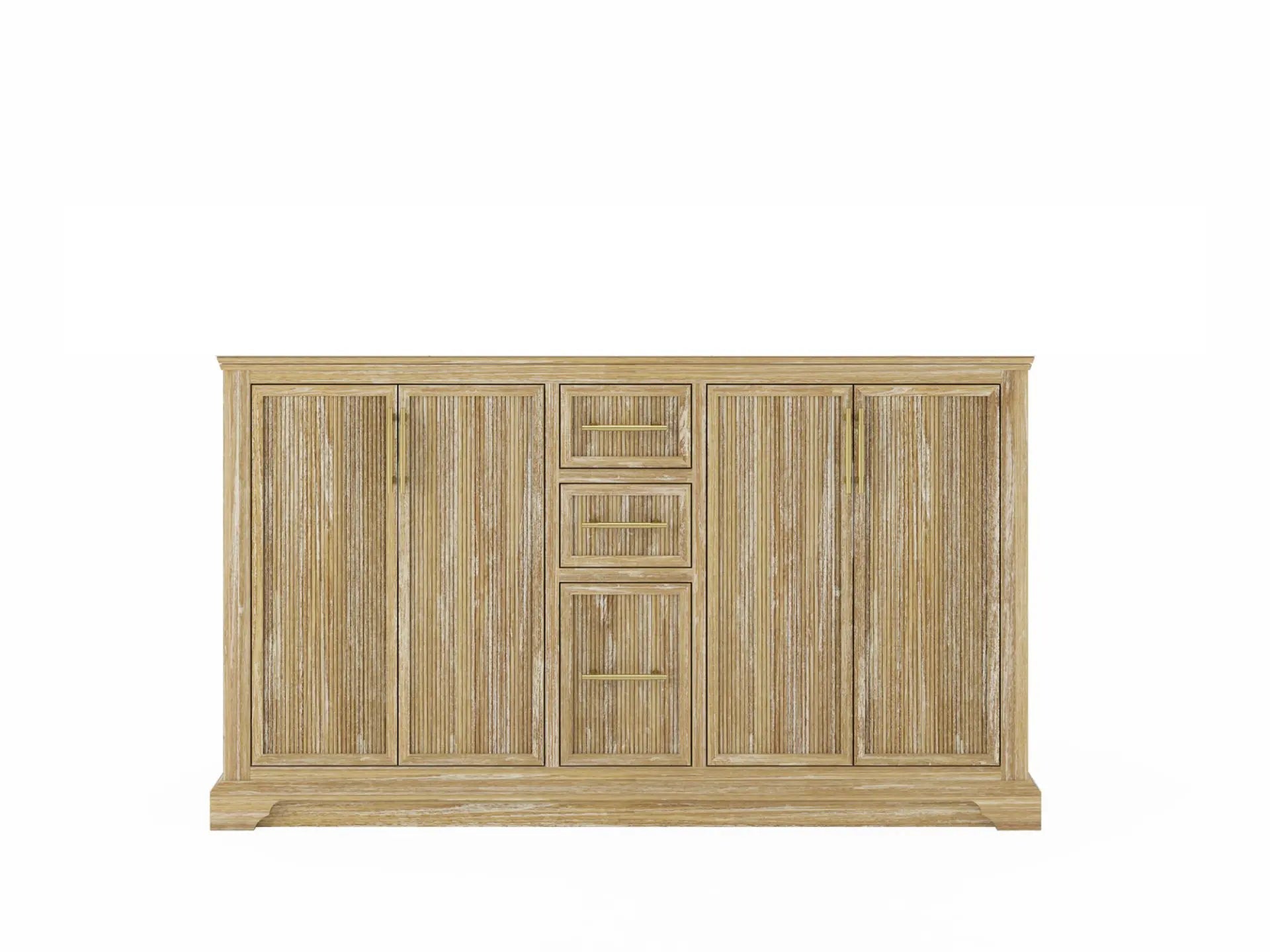 Alys Teak Wood 60 in. W x 22 in. D Double Sink Bathroom Vanity
