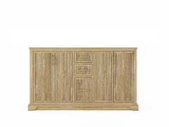 Alys Teak Wood 60 in. W x 22 in. D Double Sink Bathroom Vanity - photo 6