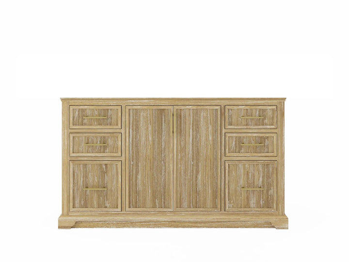 Alys Teak Wood 60 in. W x 22 in. D Single Sink Bathroom Vanity - photo 6