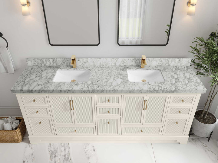 Alys 84 in. W x 22 in. D Double Sink Bathroom Vanity - photo 15